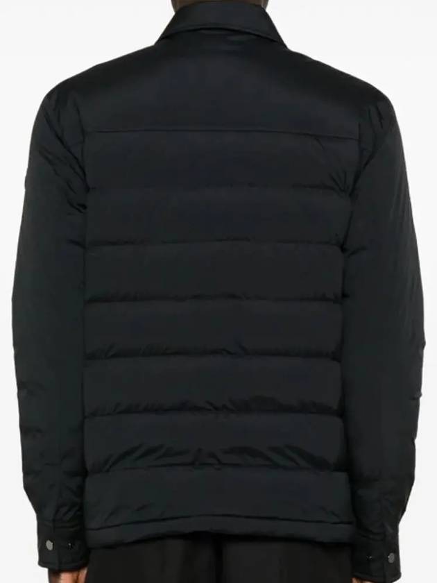 Men s BASSIES Shirt Down Jacket 1G00010 595FK 999 - MONCLER - BALAAN 4