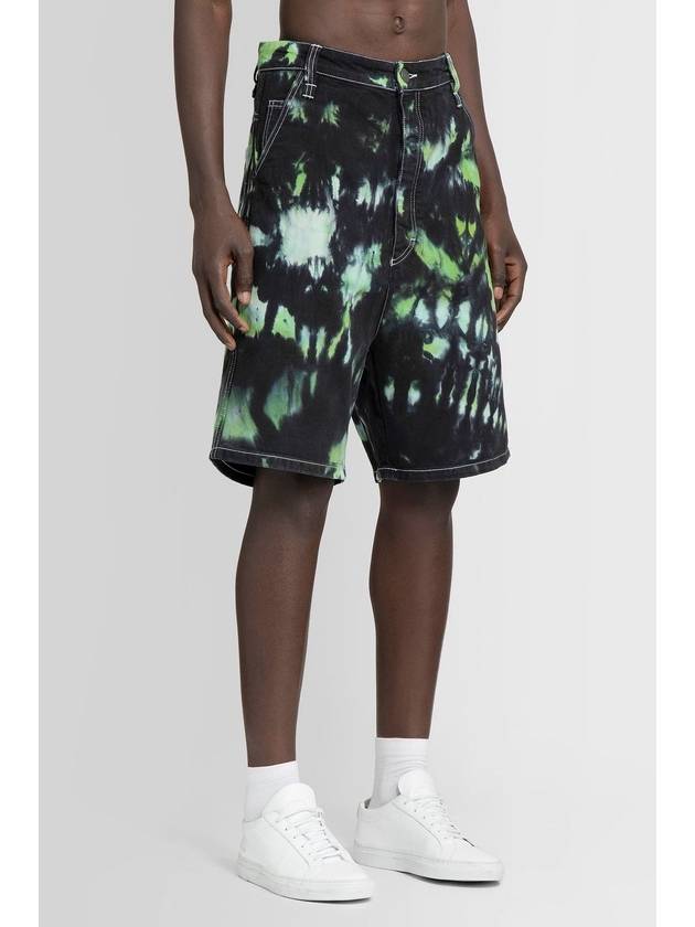 Men's Tie Dye Shorts Green - AMI - BALAAN 3