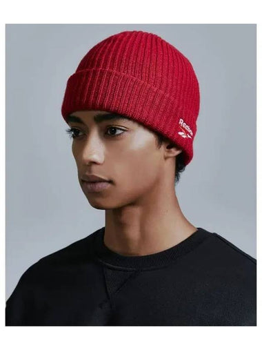 Primary Logo Beanie Red - REEBOK - BALAAN 1