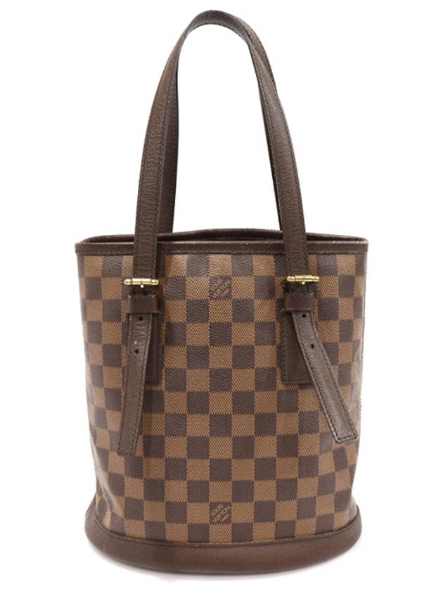 N42240 Damier Eben Canvas MARAIS Bucket Shoulder Bag - LOUIS VUITTON - BALAAN 1