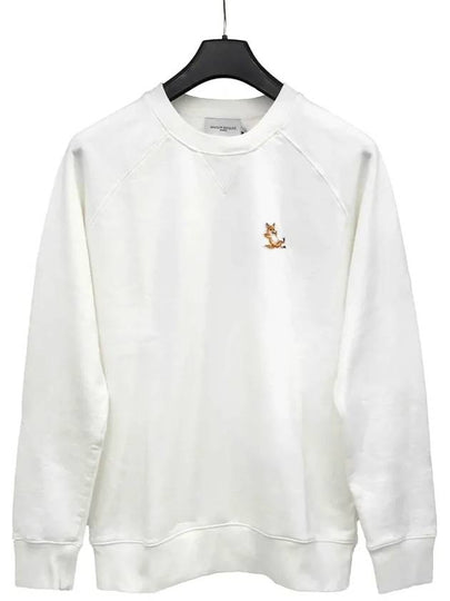 Chillax Fox Patch Classic Sweatshirt Ecru - MAISON KITSUNE - BALAAN 2