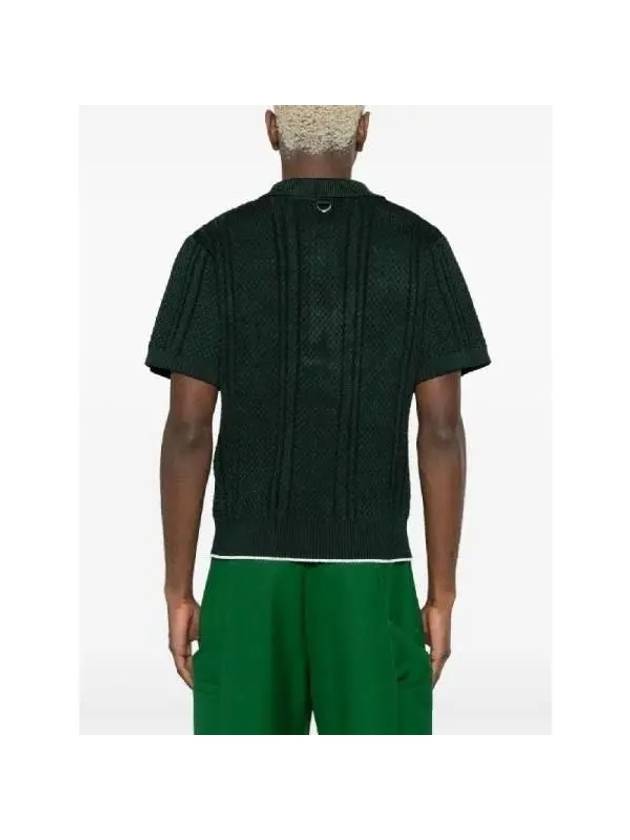 Le Polo Belo Polo Shirt Dark Green - JACQUEMUS - BALAAN 4