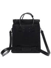 5AC Daily Vertical Leather Backpack Black - MAISON MARGIELA - BALAAN 5