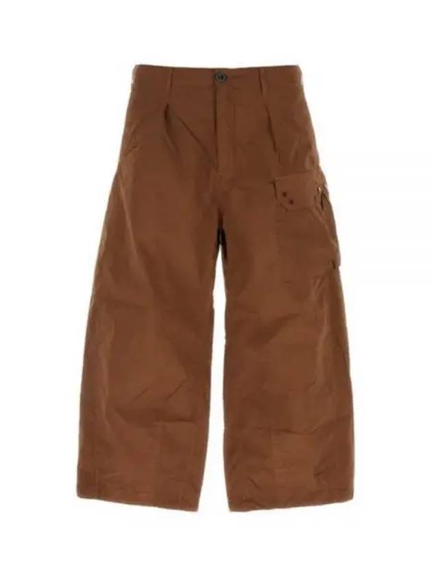 Flap Pocket Cargo Straight Pants Brown - TEN C - BALAAN 2