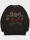 Teddy Book Pullover Sweatshirt Brown - CPGN STUDIO - BALAAN 2