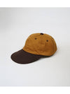 Baseball Twill Cotton Ball Cap Brown - NIGEL CABOURN - BALAAN 2