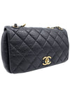 Women s Chanel Black Pondicherry Top Handle Gold Chain Shoulder Bag 18th gt Gangbuk used luxury goods - CHANEL - BALAAN 4