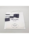 Bandoliera triangle logo double zipper cross bag 1BH046 - PRADA - BALAAN 10