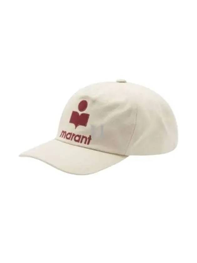 Tyron Logo Ball Cap Ivory - ISABEL MARANT - BALAAN 2