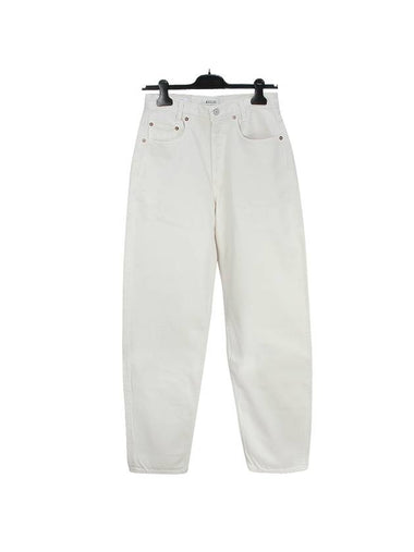 Tapered Baggy Jeans White - AGOLDE - BALAAN 1