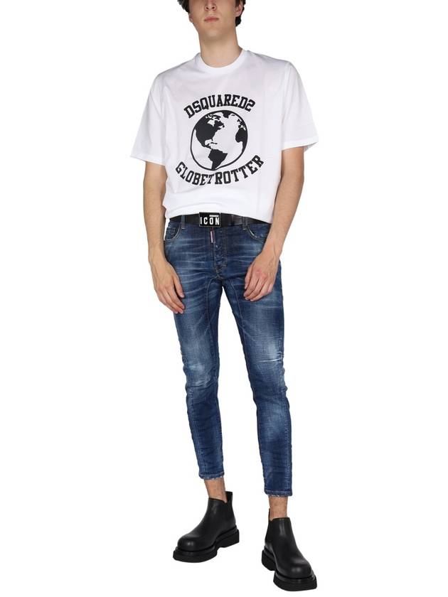 short sleeve t-shirt white - DSQUARED2 - BALAAN 3