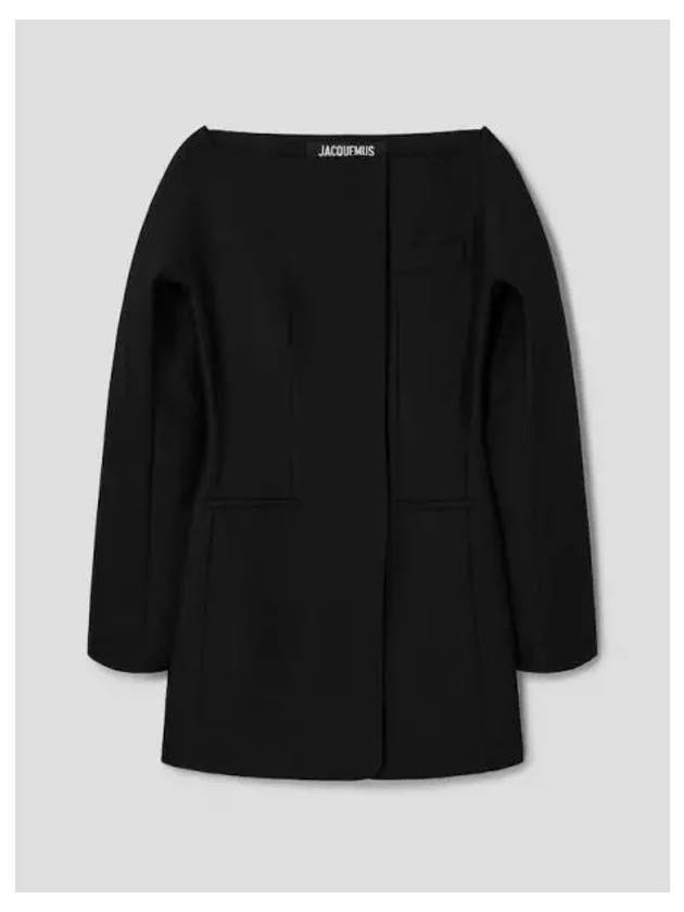 Jacquemus Women s La Robe Spall A Black Domestic Product GM0024092091520 - JACQUEMUS - BALAAN 1