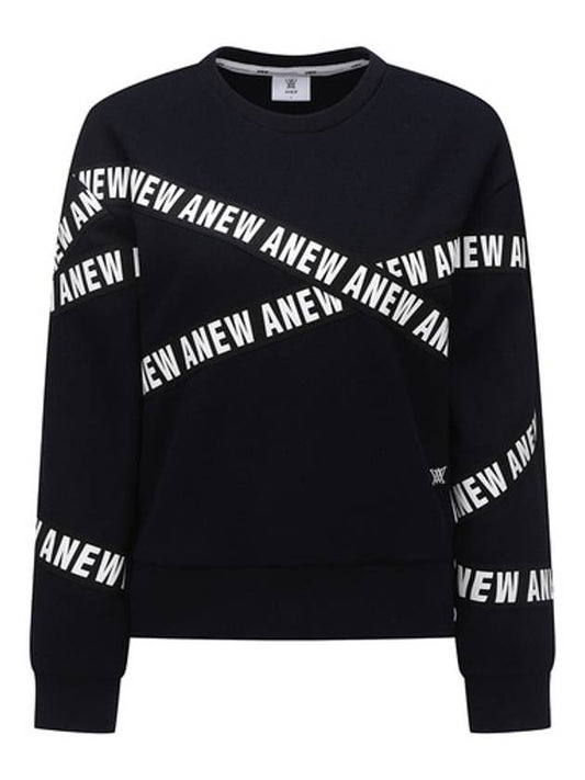 Official W TAPE ARTWORK POINT SWEATSHIRT - ANEWGOLF - BALAAN 1