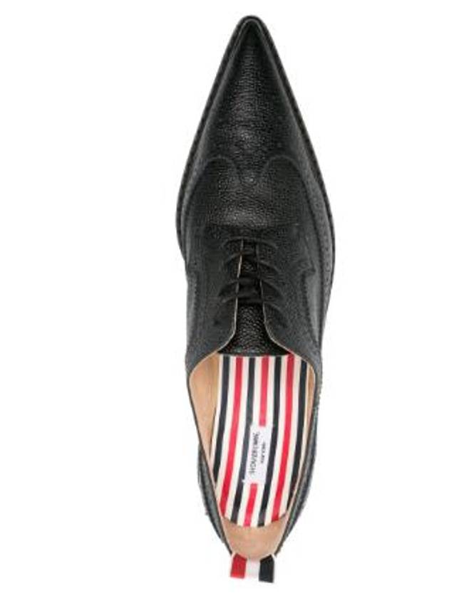 pointed toe leather brogues FFD131A06257 - THOM BROWNE - BALAAN 4