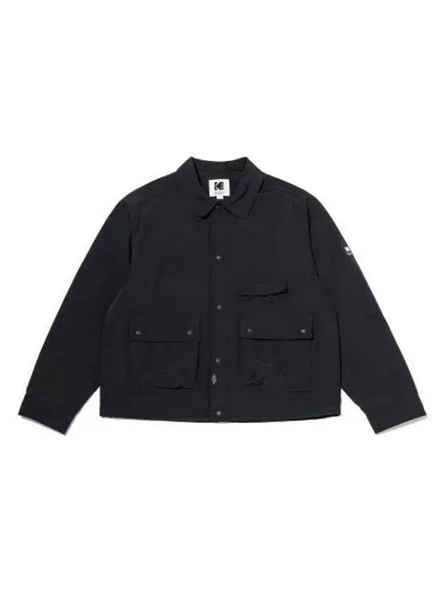 KODAK Monochrome Suplex Collar Jacket Women BLACK - KODO - BALAAN 1