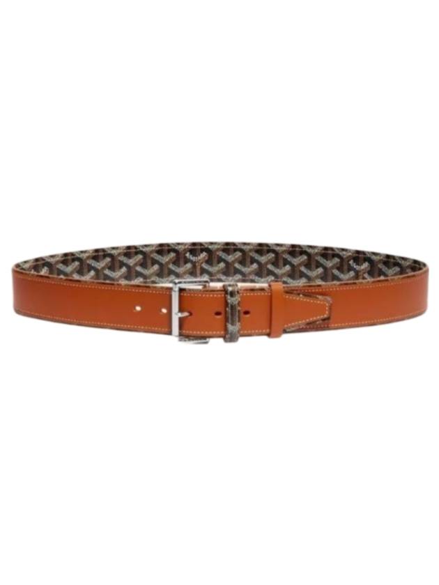 Florida Leather Belt Black Tan - GOYARD - BALAAN 1