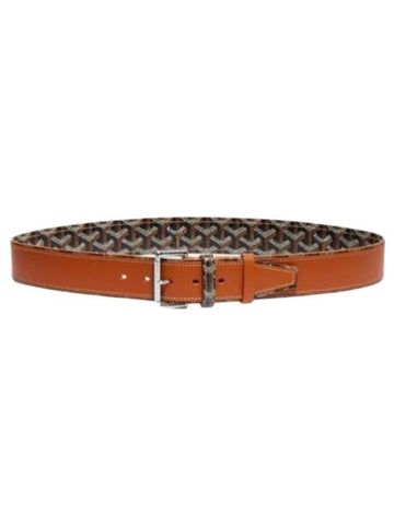 Florida Leather Belt Black Tan - GOYARD - BALAAN 1