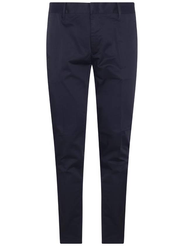 23 fw Blue Navy Cotton Blend Pants 8N1P151NJ7Z0919 B0480548823 - EMPORIO ARMANI - BALAAN 1