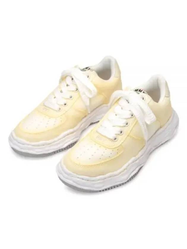 24 A12FW706 white PETERSON23 OG sole canvas low top sneakers - MIHARA YASUHIRO - BALAAN 1