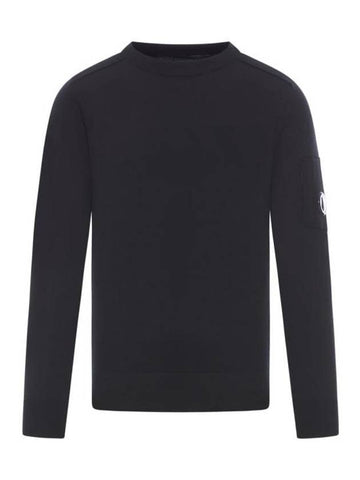 CP Company Sweater 17CMKN051A005528A999 BLACK - CP COMPANY - BALAAN 1