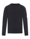 CP Company Sweater 17CMKN051A005528A999 BLACK - CP COMPANY - BALAAN 1