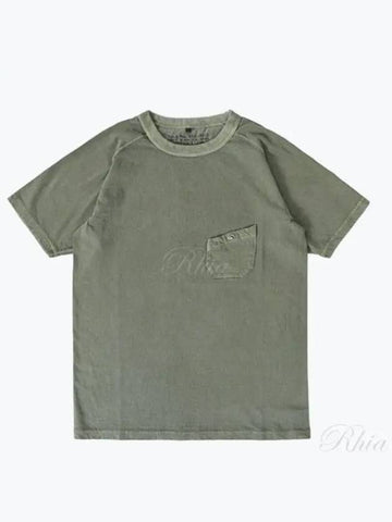 5 6oz basic t shirt pigment 80480021021 190 - NIGEL CABOURN - BALAAN 1