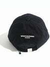 Embroidered logo cotton ball cap black - WOOYOUNGMI - BALAAN 4