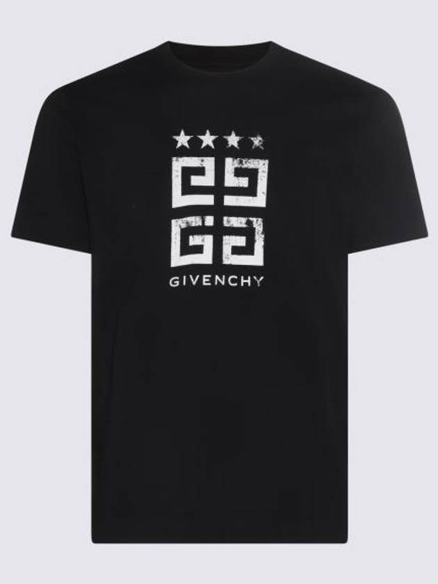 Star Logo Short Sleeve T-Shirt Black - GIVENCHY - BALAAN 2