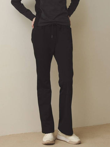 Semi bootcut track pantsblack - POSHERD - BALAAN 1