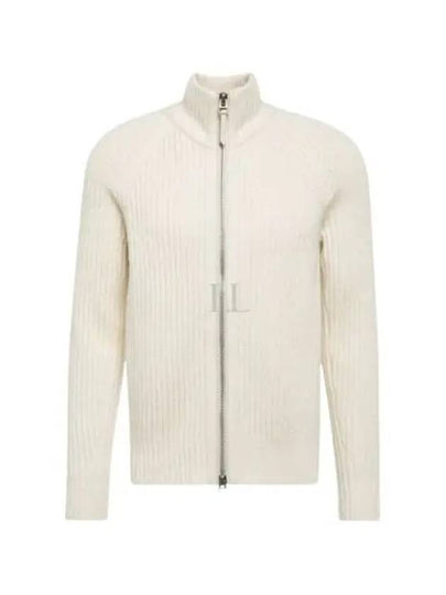 KZL011 YMW046F24 AW003 Rib Knit Wool Cashmere Cardigan - TOM FORD - BALAAN 2