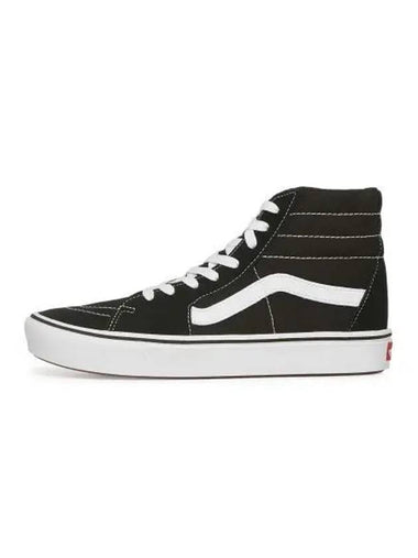 Comfycush Skate High Top Sneakers Black - VANS - BALAAN 1