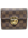 N60005 Damier Eben Canvas Koala Wallet Half - LOUIS VUITTON - BALAAN 1