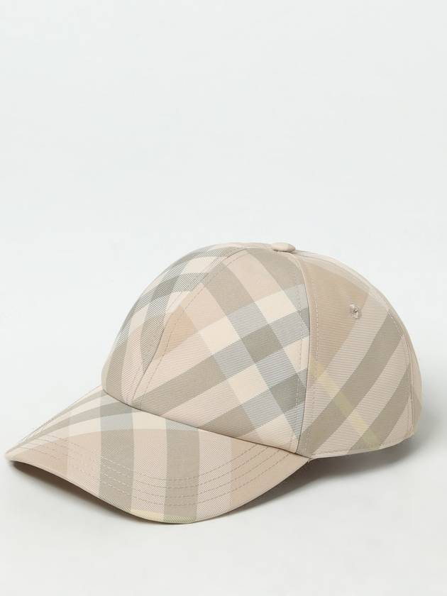 Check Ball Cap Beige - BURBERRY - BALAAN 4