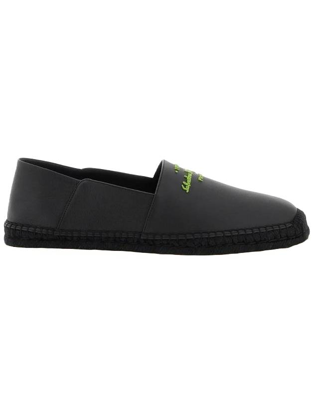 Salvatore Gus Espadrilles Black - SALVATORE FERRAGAMO - BALAAN 1