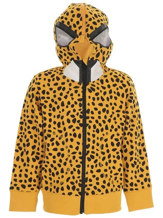 Women's Cheetah Pattern Hooded Zip-up 602250 SQJ27 H701 - STELLA MCCARTNEY - BALAAN 1