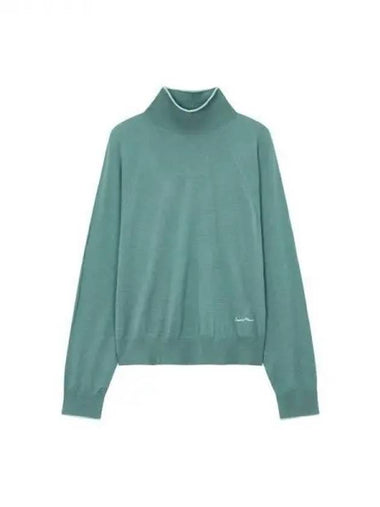 Women s Color Trim Raglan Sweater Green 271770 - EMPORIO ARMANI - BALAAN 1