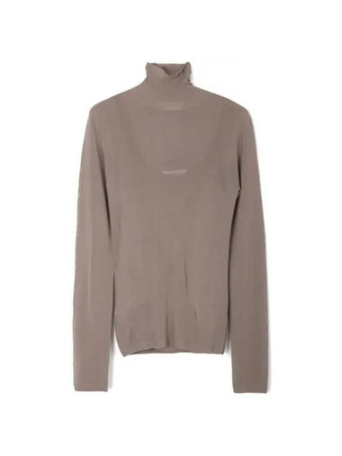 Fatuo Viscose Turtleneck Sand - MAX MARA - BALAAN 1