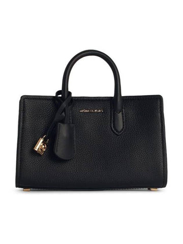 Michael Kors 'Scarlett' Black Leather Bag - MICHAEL KORS - BALAAN 1