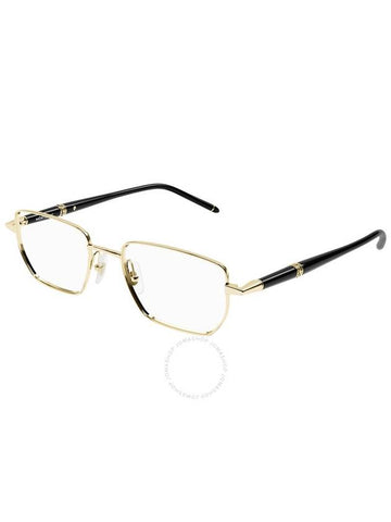 Montblanc Demo Rectangular Men's Eyeglasses MB0347O 001 52 - MONTBLANC - BALAAN 1