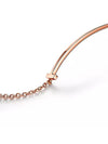 Tiffany T Tiffany Smile Bracelet Rose Gold 36667281 - TIFFANY & CO. - BALAAN 4