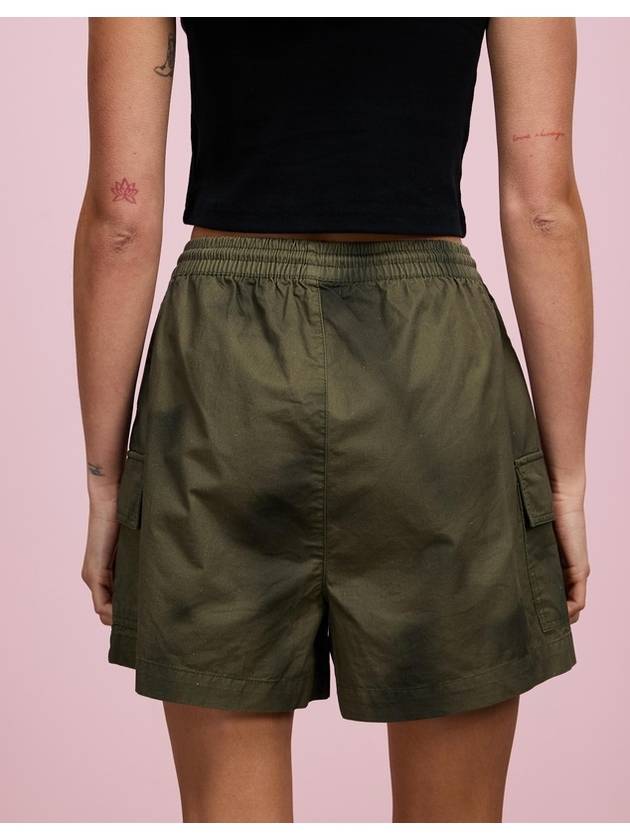 Drew Cargo Beach Shorts Military - STUSSY - BALAAN.