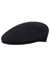 0258BC BLACK 258 Wool 504 Hunting Cap - KANGOL - BALAAN 1