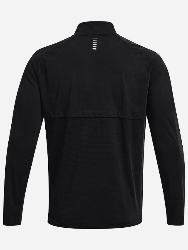 Men's Streaker Half Zip Long Sleeve T-Shirt Black - UNDER ARMOUR - BALAAN 3