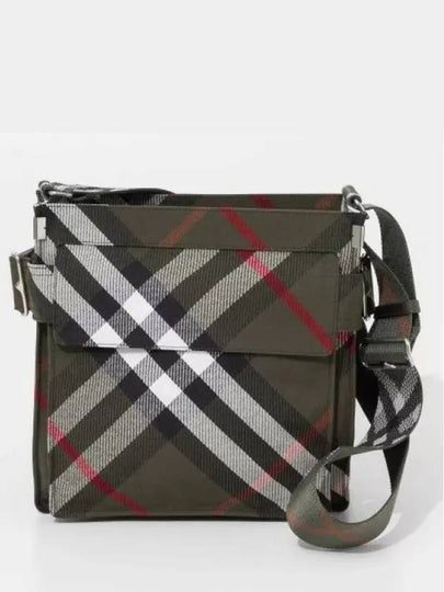 Trench Check Small Tote Bag Green - BURBERRY - BALAAN 2