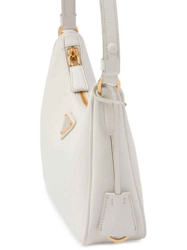 Re-Edition Saffiano Leather Mini Bag White - PRADA - BALAAN 5