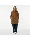 Wool Cape Coat Camel - VOYONN - BALAAN 5