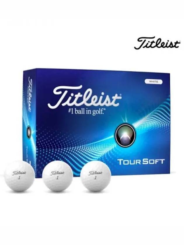 Tour White Golf Ball Domestic Product GQ5524072626873 - TITLEIST - BALAAN 1