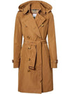 Detachable Hooded Trench Coat Camel - BURBERRY - BALAAN 1