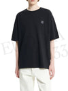 Bold Fox Head Patch Oversized Short Sleeve T-Shirt Black - MAISON KITSUNE - BALAAN 7