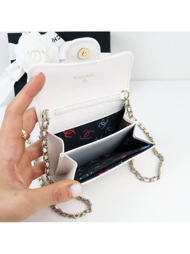 Classic Chain Wallet White AP0238 B16718 10601 - CHANEL - BALAAN 6